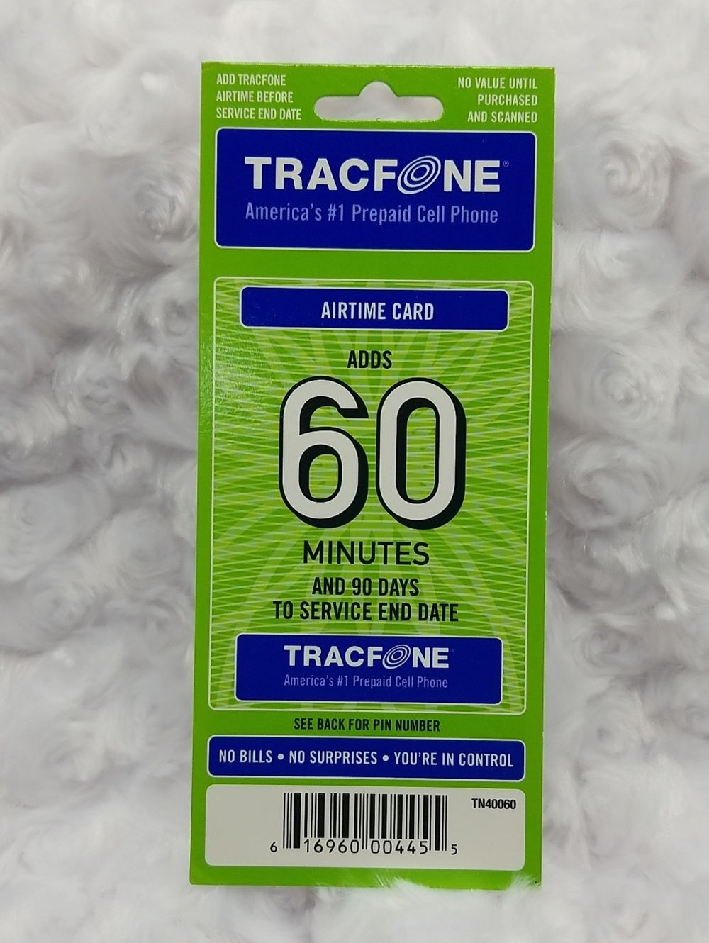 5 Brand New Tracfone 60 Minutes Prepaid Airtime Cards - Picture 10 of 12
